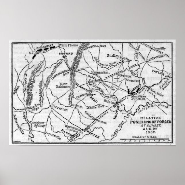 Andra slaget vid Bull Springa Poster (Framsidan)