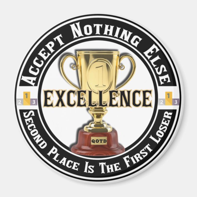 Andra Ställe är den första förloraren Magnet (Framsidan)