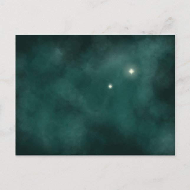 Andra stjärnan på vykortet för Höger Vykort (Framsida)