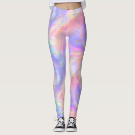 Andra synen, holopastel: leggings