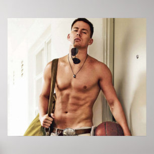 ÄNDRA TATUM SHIRTLESS POSTER