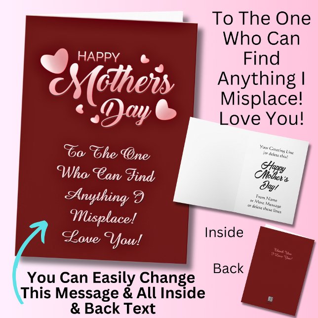 Ändra text, en som kan hitta vad som helst kort (Skapare uppladdad)