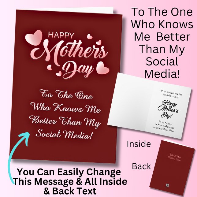 Ändra text, som känner mig bättre än Social Media Kort (Skapare uppladdad)