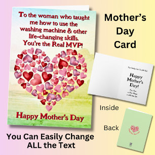 Ändra text, som lärde mig hur använda tvättar mask kort