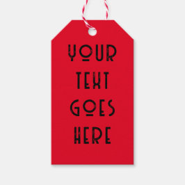 ändra texten här personlig konst deco presentetikett