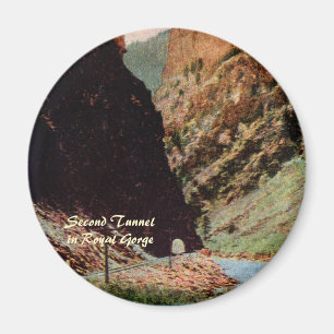 Andra tunneln i Royal Gorge Magnet