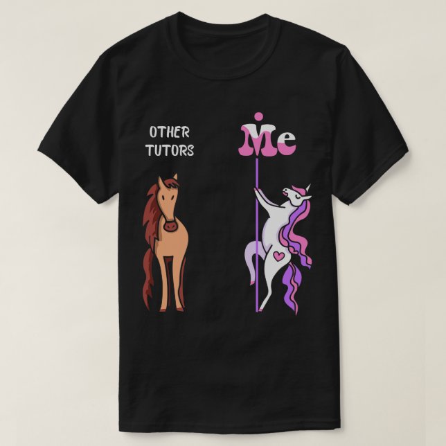 Andra tutors: Tee Unicorn Tutor Funny Gift Idea (Design framsida)