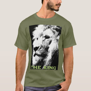 Ändra utmattningsGrönt för Lejon text Ansikte Mana T Shirt