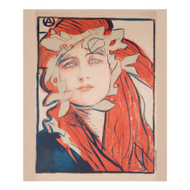 Andra utställningen om föreningen för polska konst fototryck