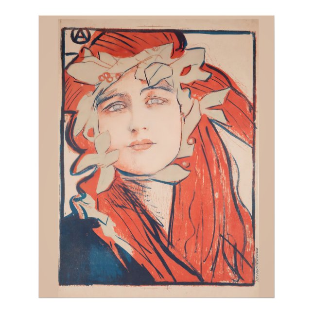 Andra utställningen om föreningen för polska konst fototryck (Framsidan)