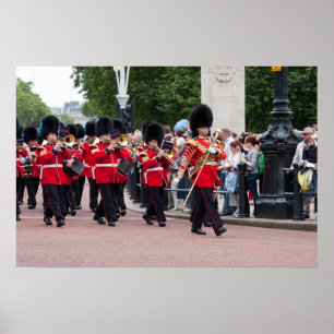 Ändra vakten på Buckingham Palace Poster