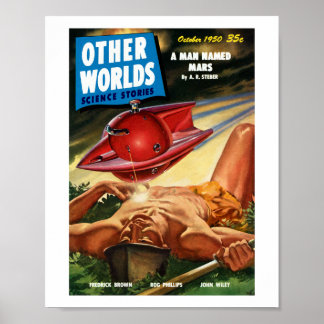 Andra världar (okt, 1950) poster