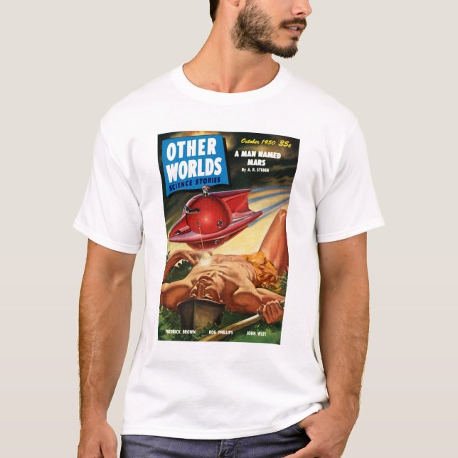 Andra världar (okt, 1950) t shirt (Framsida)