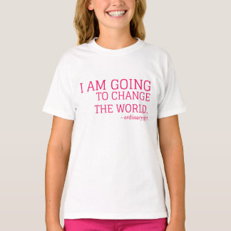 Ändra världen t-shirt