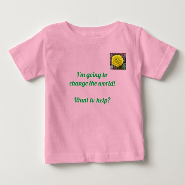 Ändra världen t shirt (Framsida)