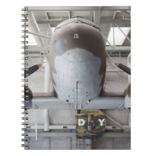 Andra världskriget C-47 Dakota transportflygplan, Anteckningsbok Med Spiral