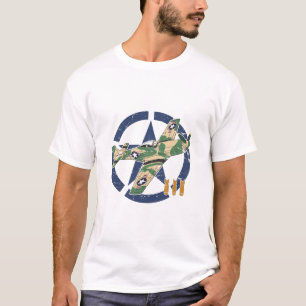 ANDRA VÄRLDSKRIGETS FLYGPLAN T SHIRT