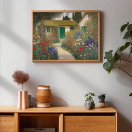 Ändra Vintage - liggande målning Poster