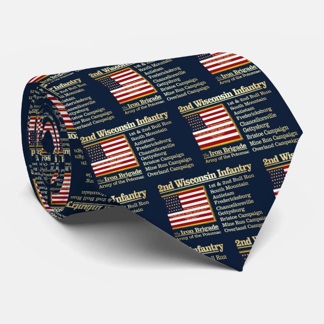 Andra Wisconsin Infantry (BH) Slips (Rullad)