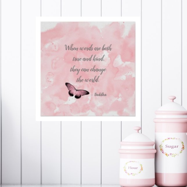Ändra World Buddha-offerten Poster (Skapare uppladdad)