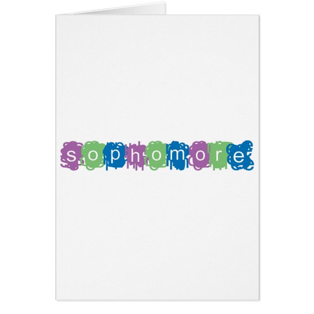 Andraårsstuderande Hälsningskort (Framsidan)