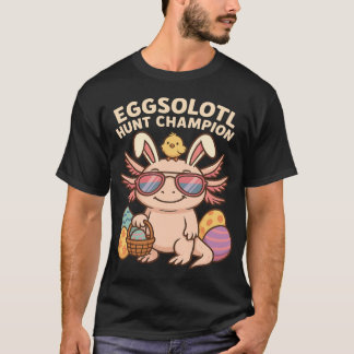 ändrad): Eggsolotl Hunt Champion - Funny Cute Axo T Shirt