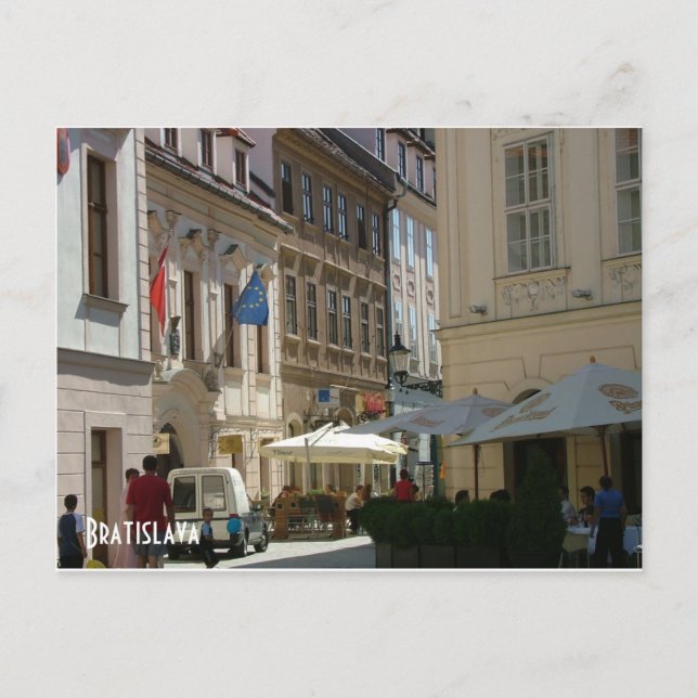 Ändrad hörn i Bratislava Vykort (Framsida)