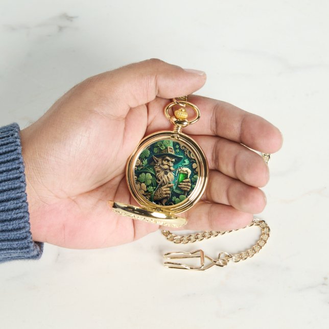 Ändrad kväll av Ale A-Leprechaunsar Armbandsur (Hand)