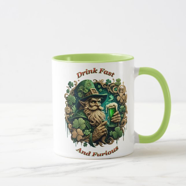 Ändrad kväll av Ale A-Leprechaunsar Mugg (Höger)
