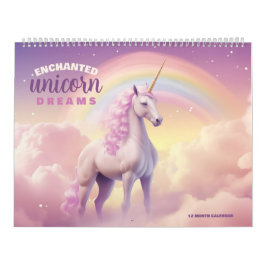 Ändrad Unicorn Dreams Calendar Kalender