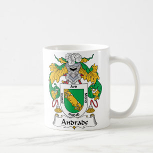 Andrade familjvapensköld kaffemugg