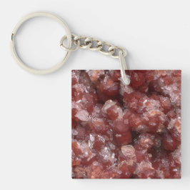 Andradite Garnet och Calcite Cluster