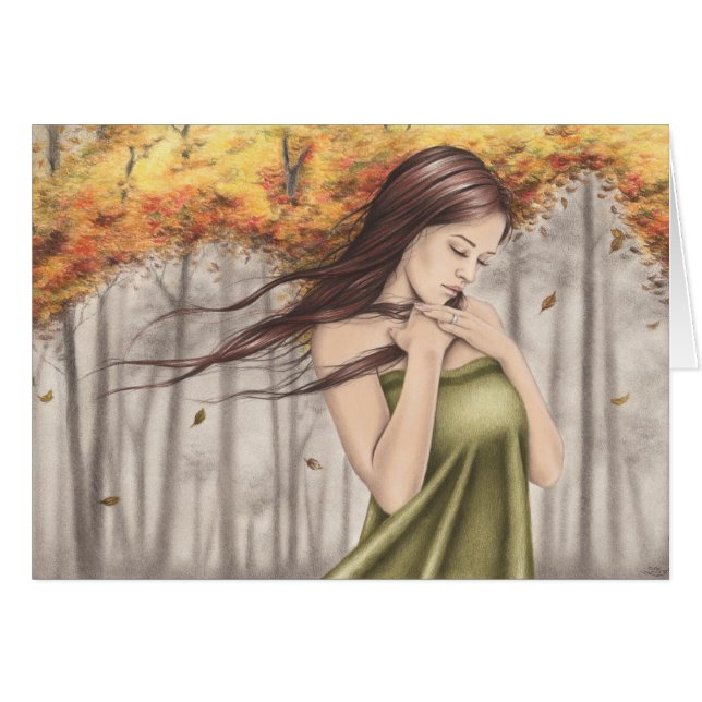 Ändrande kort för säsonghösthälsning (Framsidan Horizontal)