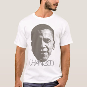 Ändrande Obama halvtonmode T Tee