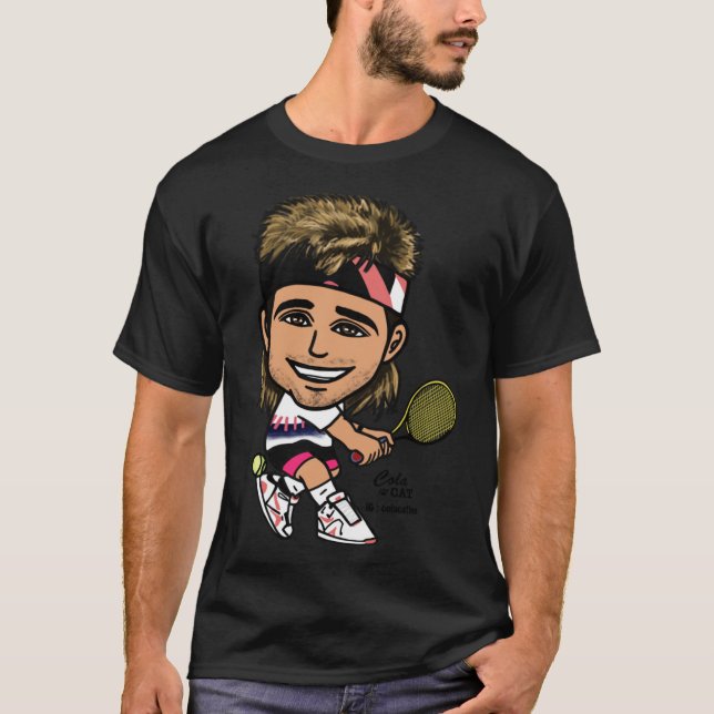 Andre Agassi Classic T-Shirt Copy (Framsida)
