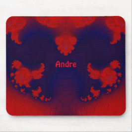 ANDRE ~ Red and Blue Mouse Pad Musmatta