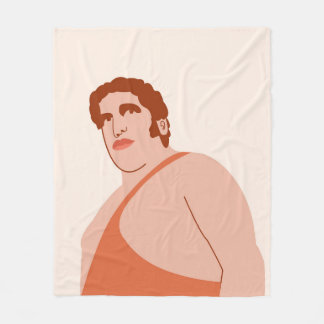 Andre the Giant Fleecefilt