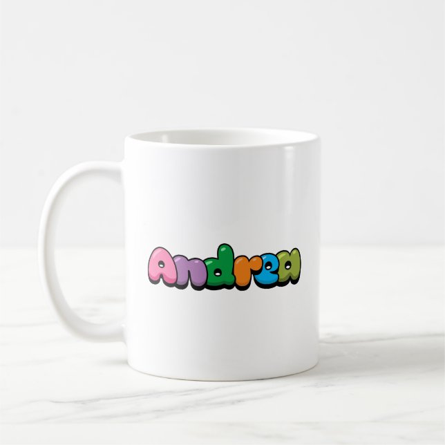 Andrea Kaffemugg (Vänster)
