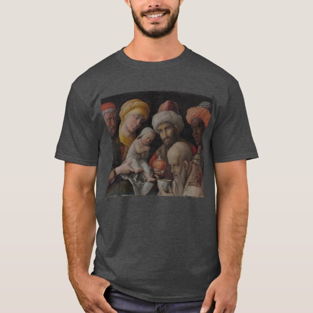 Andrea Mantegna - De vise männens tillbedjan T Shirt (Framsida)