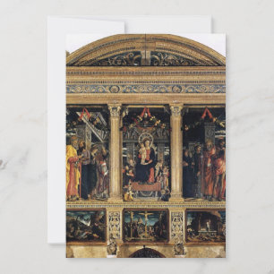 Andrea Mantegna - San Zeno Altarpart Inbjudningar