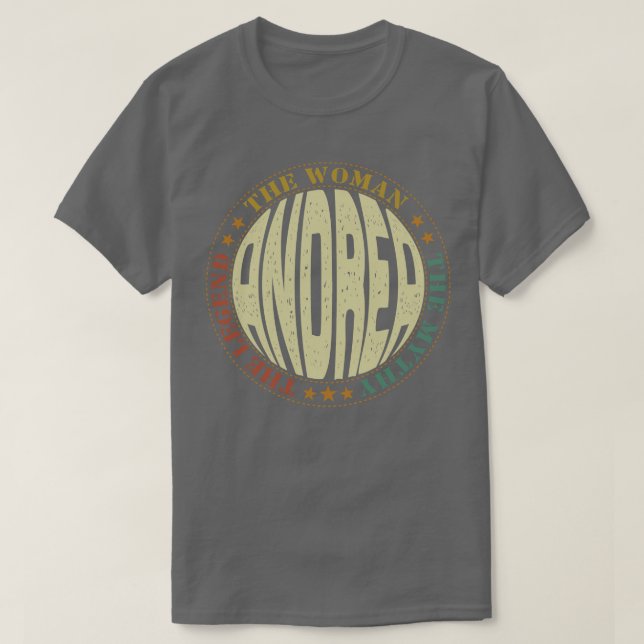 andrea namn t shirt (Design framsida)