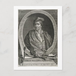 Andrea Palladio (1508-80) ingiven av Bernard Pica Vykort