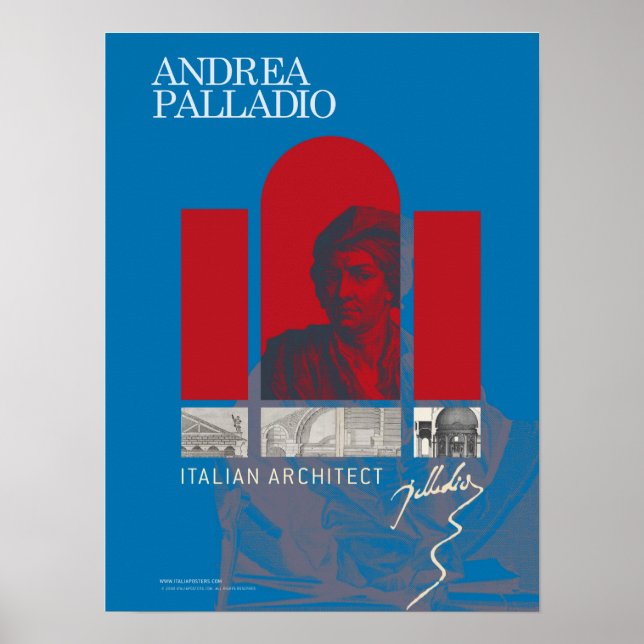 Andrea Palladio Poster (Framsidan)