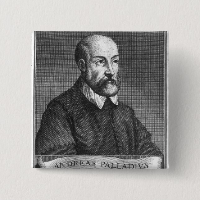 Andrea Palladio som inristas av Francesco Knapp (Framsida)