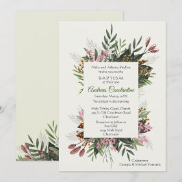 Andreas Invitation Två Inbjudningar