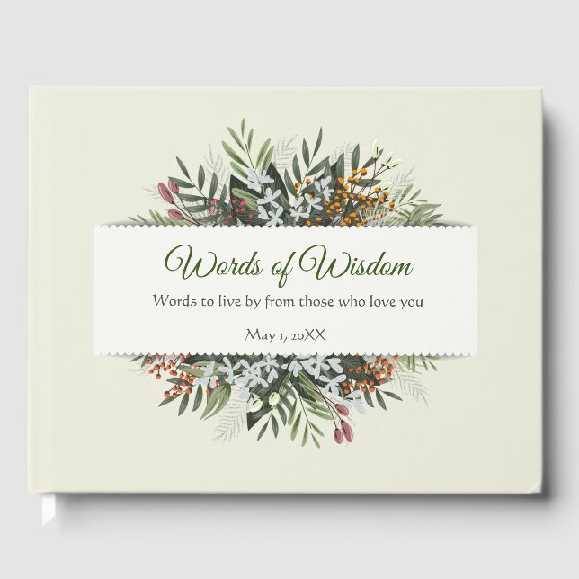 Andreas "Ord of Wisdom" Guest Keepsaké Bok (Framsida)