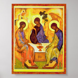Andrei Rublev - helig Trinity Poster