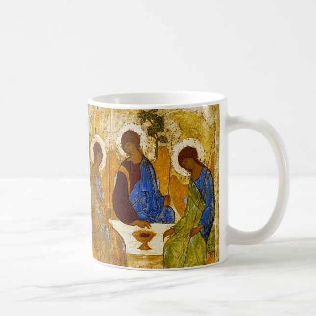 Andrei Rublev , “ Holy Trinity ” Kaffemugg (Höger)