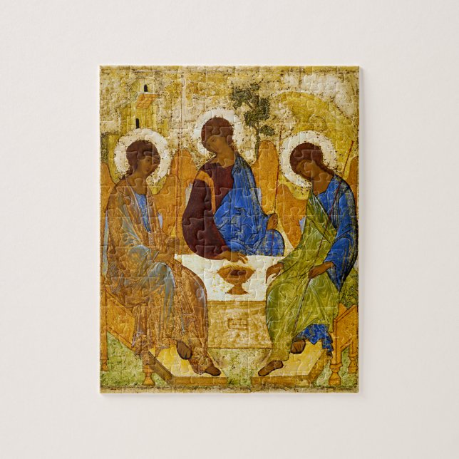 Andrei Rublev , “ Holy Trinity ” Pussel (Vertikal)