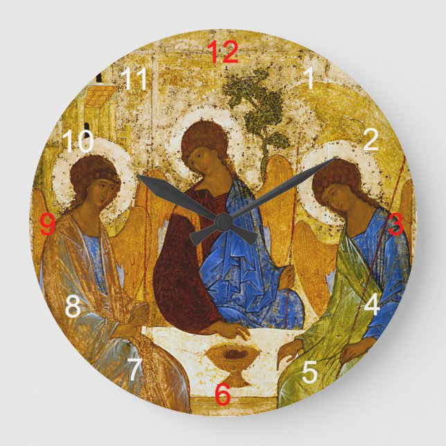 Andrei Rublev , “ Holy Trinity ” Stor Klocka (Framsida)